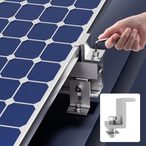 Solar Panel Mounting Brackets Solar Panel Mounting Kit for Various Roofs –