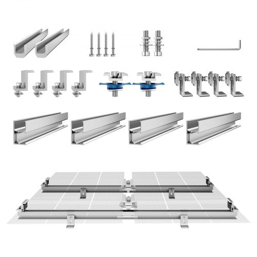 Solar Panel Mounting Brackets Solar Panel Mounting Kit for Various Roofs –