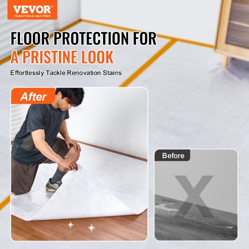 Carpet Protection Film 39 x 100 Floor and Surface Shield Easy to Cut