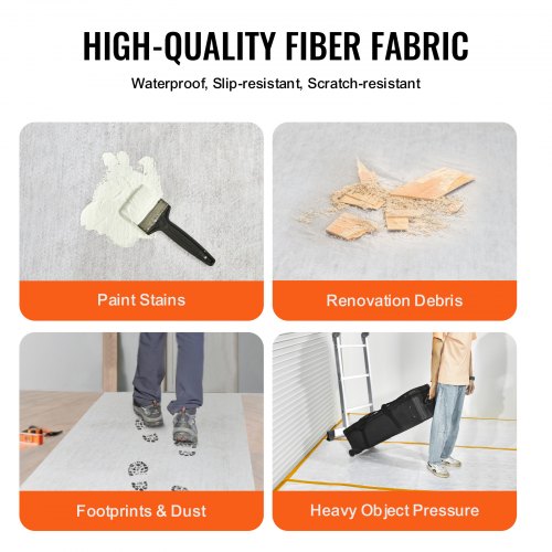 Carpet Protection Film 39 x 100 Floor and Surface Shield Easy to Cut