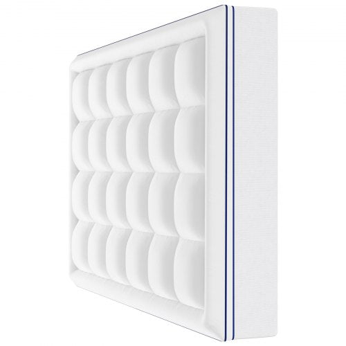 Mattress Topper Queen Size 1 Thickness Fiber Fill Pad with Detachable