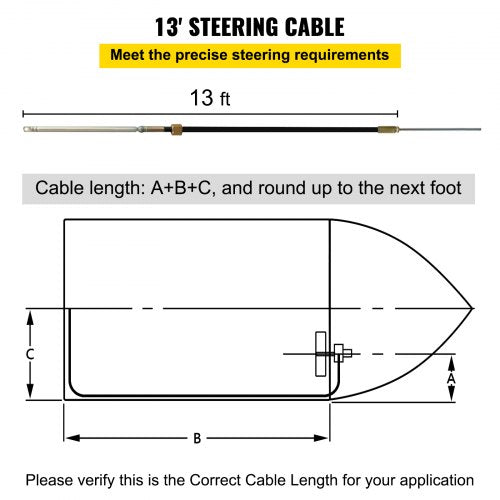 Outboard Boat Steering With 13 Steering Cable Marine Steering System 34