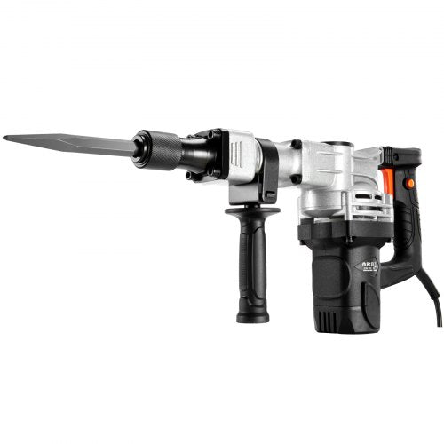 Demolition Jack Hammer 1400W Electric Jackhammer Heavy Duty 2pcs Chisels