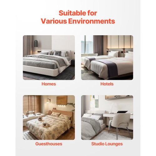 Box Spring Queen Size Bed Frame with Washable Fabric Cloth Heavy Duty