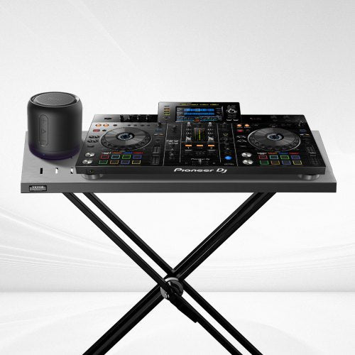 DJ Table Stand 32 x 20 Portable DJ Laptop and Controller Stand