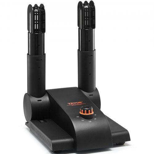 180° Foldable 2 Tubes Shoe Dryer Portable Boot Dryer with Timer Boot