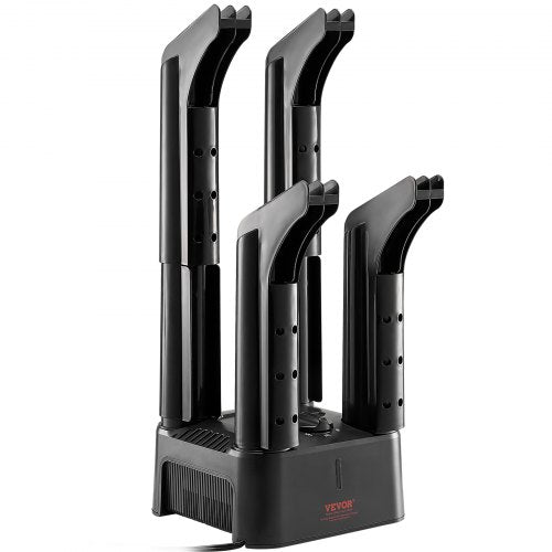 Detachable 4 Tubes Shoe Dryer Portable Boot Dryer with Timer Boot