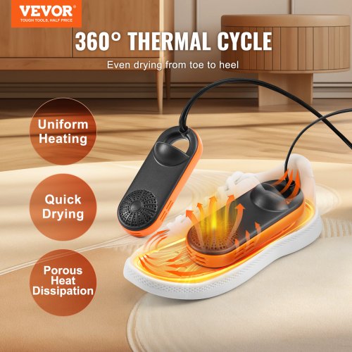 Portable Shoe Dryer Electric Boot Dryer Deodorized Boot WarmersDryer with Quick