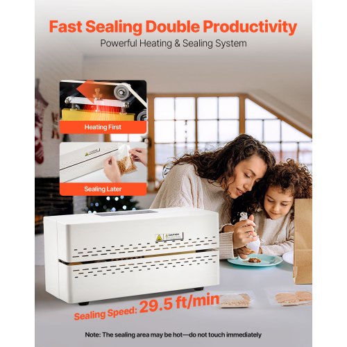 Continuous Sealing Machine 032047 In Seal Width Automatic Band Sealer With