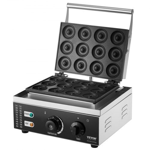 Electric Donut Maker 1550W Commercial Doughnut Machine with Nonstick
