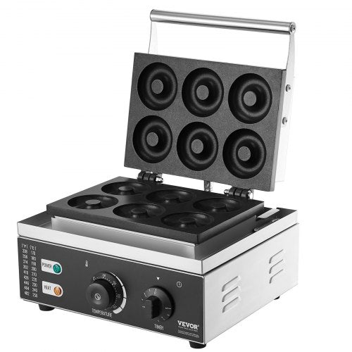 Electric Donut Maker 1550W Commercial Doughnut Machine with Nonstick