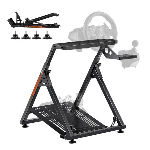 Racing Wheel Stand Adjustable Foldable Simulator Stand for Logitech G923 1