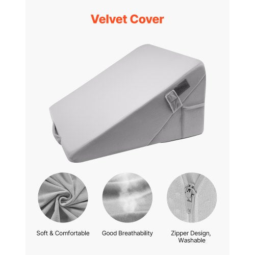 Bed Wedge Pillow for Sleeping Adjustable Orthopedic Bed Wedge 25D