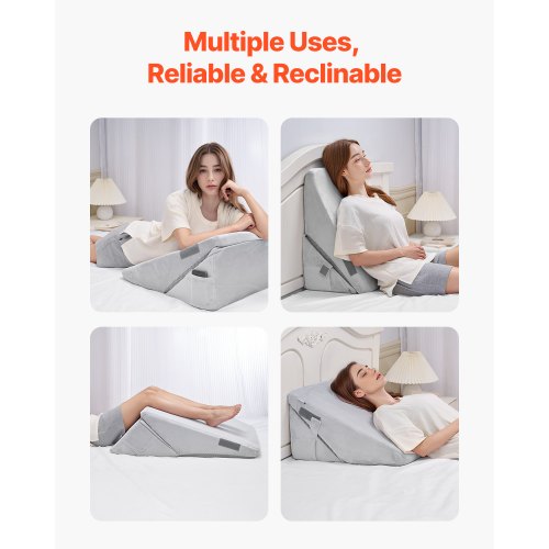 Bed Wedge Pillow for Sleeping Adjustable Orthopedic Bed Wedge 25D
