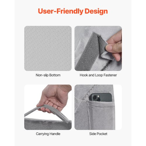 Wedge Pillow for Sleeping 4 Pcs Adjustable Orthopedic Bed Wedge Set