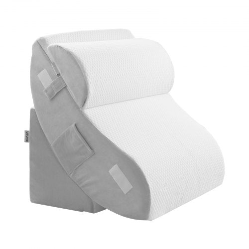 Wedge Pillow for Sleeping 4 Pcs Adjustable Orthopedic Bed Wedge Set