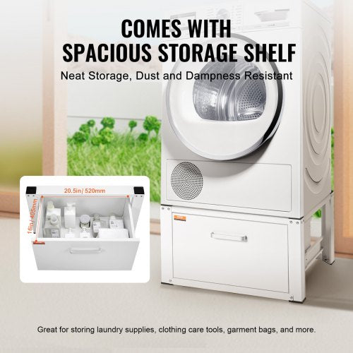 Laundry Pedestal 27 Wide 144 Height Washer And Dryer Base Stand Platform