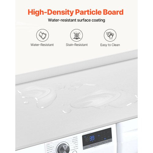 Washer Dryer Countertop 54 x 27 Wooden Washer and Dryer Countertop