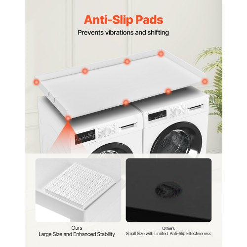 Washer Dryer Countertop 54 x 27 Wooden Washer and Dryer Countertop