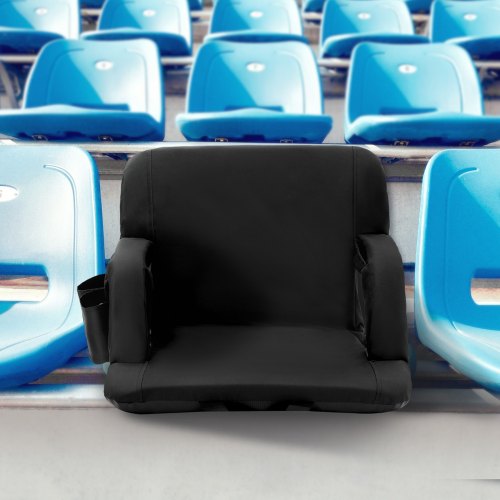 Stadium Seat with Back Support Wide Bleacher Seat Backs Folding Padded