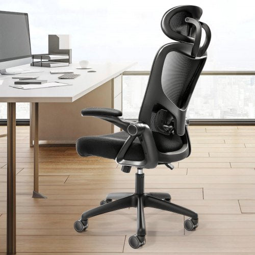 Office Chair with Adjustable Lumbar Support High Back Ergonomic Desk Chair