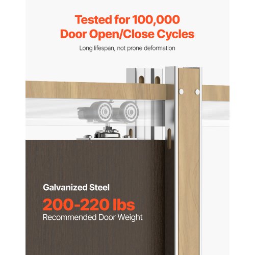 Pocket Door Frame Kit for 4872 in Wide 80 in High Door Pocket Door Kit