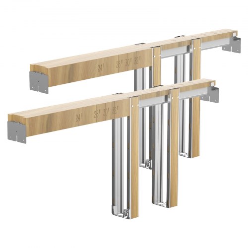 Pocket Door Frame Kit for 4872 in Wide 80 in High Door Pocket Door Kit
