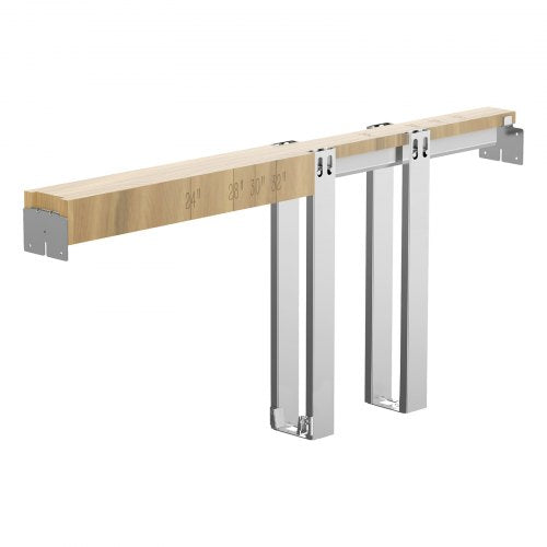 Pocket Door Frame Kit for 2432 in Wide 80 in High Door Pocket Door Kit
