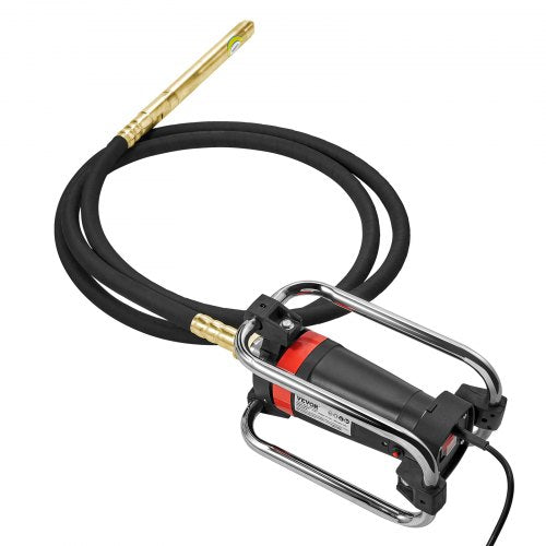 Electric Concrete Vibrator 1300W 16000 VPM 2HP Copper Motor Handheld