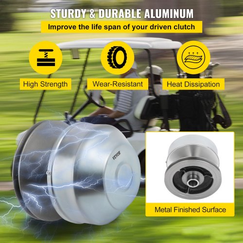 G2G22 Drive Clutch Compatible With Yamaha Golf Cart 1985 G2 G8 G9 G14 G16