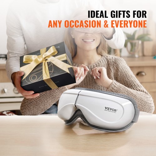 Heated Eye Massager Eye Care Device 5 Modes Bluetooth Music 180° Foldable – 84 L