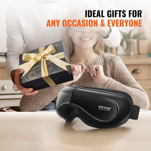 Eye Massager with Heat Remote Heated Eye Massage Mask with 5 Modes