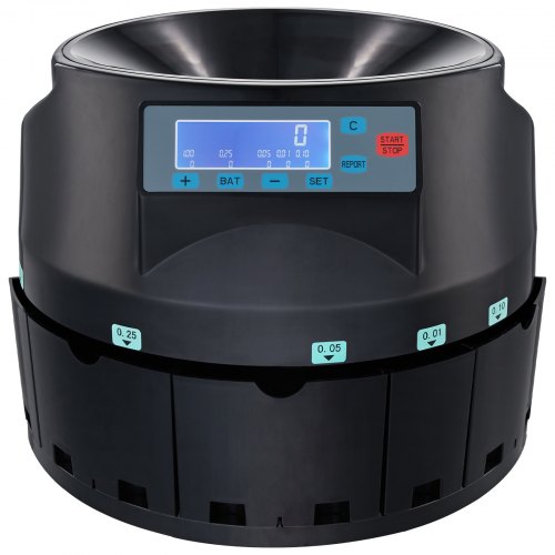 USD Coin Counter Coin Sorters with LCD Display Coin Sorter Machine for USD Coin