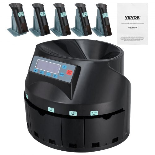 USD Coin Counter Coin Sorters with LCD Display Coin Sorter Machine for USD Coin