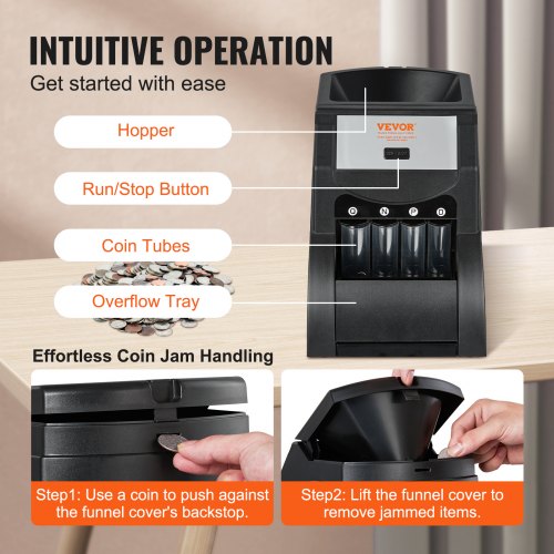 USD Coin Sorter Coin Sorter Machine for USD Coin 1 5 10 25 Sorts up to 230