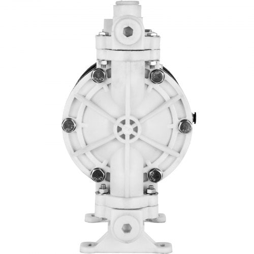 AirOperated Double Diaphragm Pump 12 in Inlet Outlet Polypropylene