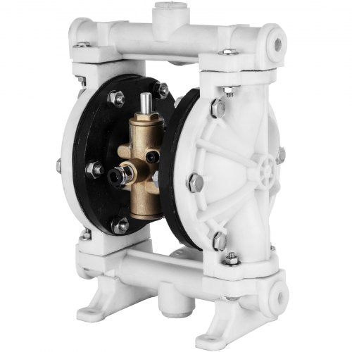 AirOperated Double Diaphragm Pump 12 in Inlet Outlet Polypropylene