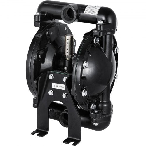 AirOperated Double Diaphragm Pump 1 inch Inlet Outlet Aluminum 24 GPM Max