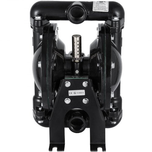 AirOperated Double Diaphragm Pump 1 inch Inlet Outlet Aluminum 24 GPM Max