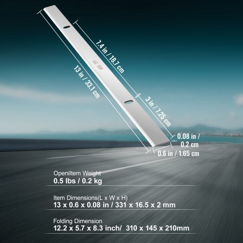 Thickness Planer Blades 13inch HSS Crafted for Durability HRC5560 Easy