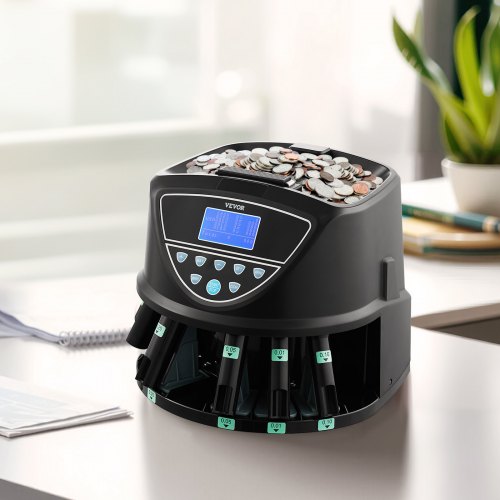 USD Coin Sorter Coin Counter Machine for 5 Kinds of USD Coins Coin Sorter
