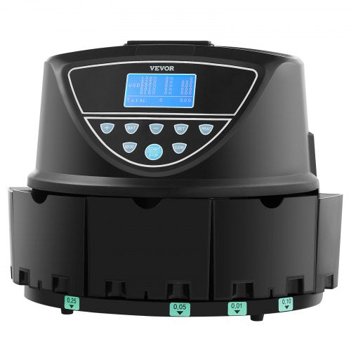 USD Coin Sorter Coin Counter Machine for 5 Kinds of USD Coins Coin Sorter