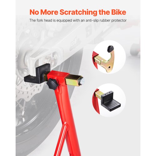 Motorcycle Rear Wheel Stand 850 LBS Load Capacity Heavy Duty Rear Wheel