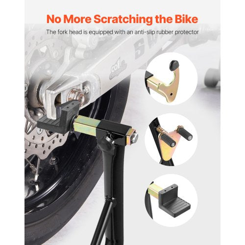 Motorcycle Stand Lift 1100lbs Capacity Front Rear Combo Stand Lift Front