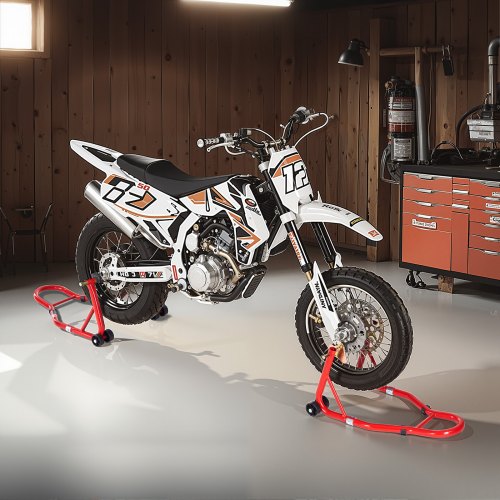Motorcycle Stand Lift 850lbs Capacity Front Rear Combo Stand Lift Front