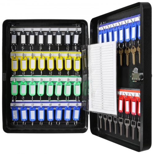 48Key Cabinet Key Safe with Combination Key Lock Digital Security