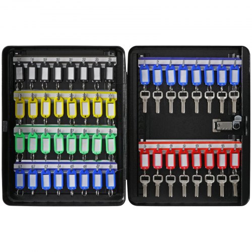 48Key Cabinet Key Safe with Combination Key Lock Digital Security