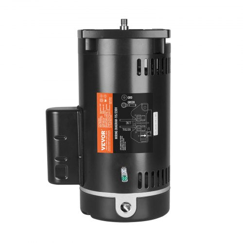 1 HP Pool Pump Motor 56Y Frame 115V 9 Amps / 230V 4.5 Amps 3450RPM 60Hz