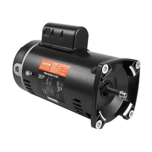 1 HP Pool Pump Motor 56Y Frame 115V 9 Amps / 230V 4.5 Amps 3450RPM 60Hz