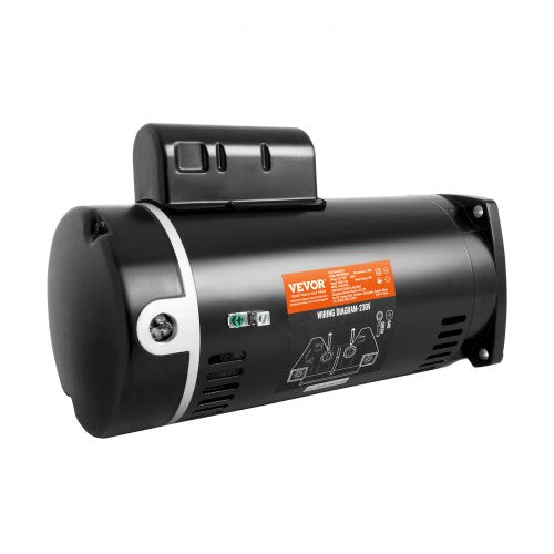 2 HP Pool Pump Motor 56Y Frame 230V 7.8 Amps 3450 RPM 60Hz 13 Service